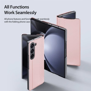 Чехол Dux Ducis Bril для Samsung F966 Z Fold7 розовый
