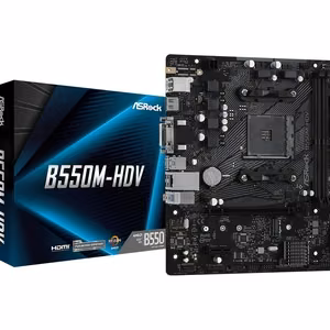 Asrock B550M-HDV AM4 lizdas „micro ATX“ AMD B550