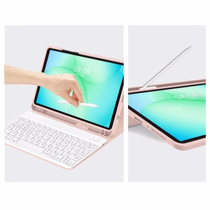 Tech-Protect SC Pen Чехол для Samsung Galaxy Tab A9 / A11 8.7 X110 / X115 / X133 / X135 - розовый