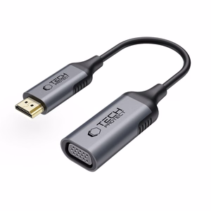 Tech-Protect UltraBoost HDMI / VGA FULL HD 60 Hz adapteris - juodas