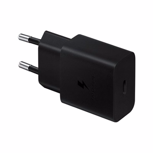 Įkroviklis originalus Samsung Fast Charging (USB-C) (EP-T1510NBEGEU) (15W) juodas su įpakavimu