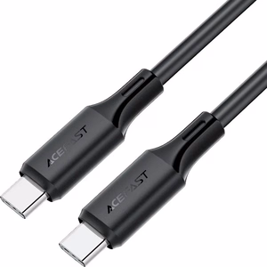 USB laidas Acefast C17-03 USB-C į USB-C 1.2m juodas