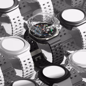Ringke Slim & grūdinto stiklo dėklas + stiklo rinkinys Samsung Galaxy Watch Ultra 47mm - juodas