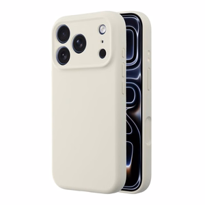 Чехол Samsung S26 ULTRA Forcell F-Protect Rubber Premium совместимый с MagSafe античный белый