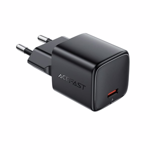 Įkroviklis Acefast A118 30W GaN USB-C juodas