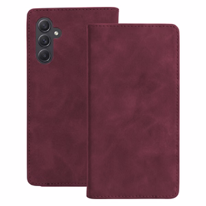 Чехол Smart Suede для Samsung Galaxy A54 5G, бордовый