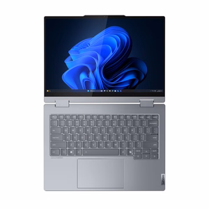 Lenovo ThinkBook 14 2-in-1 G5 IAU Intel Core Ultra 7 255U Hibridinis (2-in-1) 35.6 cm (14") Jutiklinis ekranas WUXGA 16 GB DDR5-SDRAM 512 GB SSD Wi-Fi 6E (802.11ax) Windows 11 Pro Swiss Grey