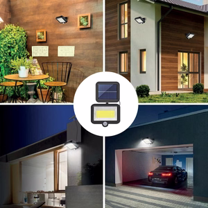 Forever Light Solar LED Lempa SUNARI FLS-06 COB PIR 8W 600lm 6000K 1800mAh Li-Ion