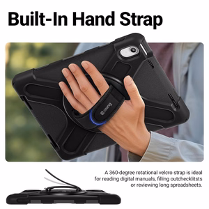 Crong Defender Plus rugged case for Xiaomi Pad 8 / 8 Pro / Pad 7 / 7 Pro 11.2″, black