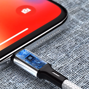 Кабель USB Wozinsky "WUC-C2B" чёрный Type-C 200 см