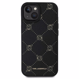 Karl Lagerfeld Karl Head Magnetinis dėklas iPhone 15 Plus - juodas