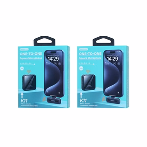 Mikrofonas Remax K11 USB-C juodas