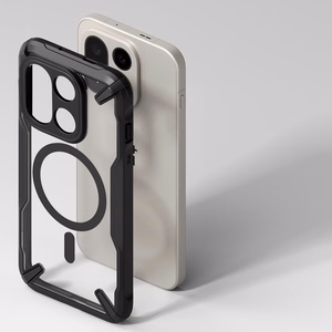 Чехол Ringke Fusion X Magnetic MagSafe для OnePlus 15 - прозрачный черный