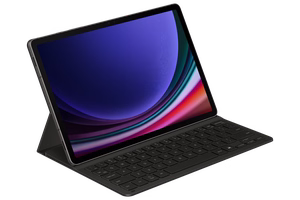 DX720UB Book Cover Keyboard Slim Samsung Galaxy Tab S9/S9 FE/S10 FE/S10 Lite, черный