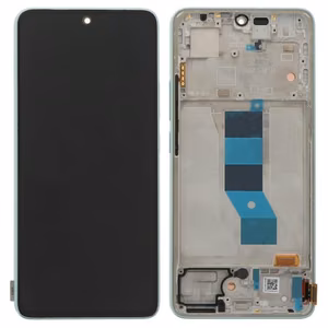 LCD экран Xiaomi Poco M7 Pro 5G с тачскрином с рамкой зелёный Оригинал (сервисная упаковка)