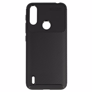 Vennus Carbon Elite Dėklas telefonui Motorola E7 Power juodas