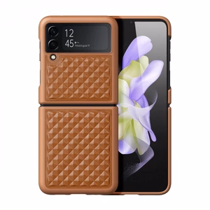 Dėklas Dux Ducis Venice skirtas Samsung F721 Z Flip4 rudas