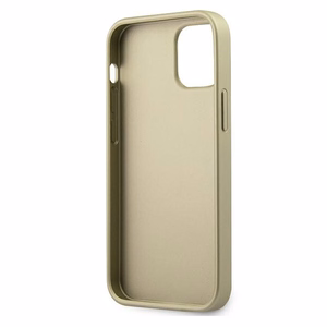 Guess GUHCP12SIGLGO iPhone 12 mini 5.4" gold/gold hardcase Iridescent