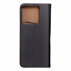 SMART PRO Knygos odinis dėklas telefonui XIAOMI Redmi Note 13 5G juodas