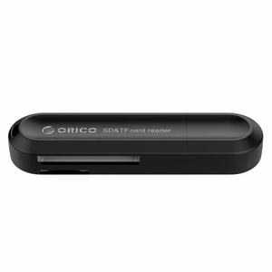 Orico CRS21 USB 3.0 SD ir microSD atminties kortelių skaitytuvas, juodas