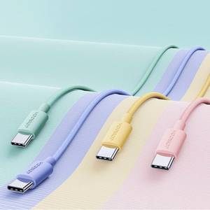 USB laidas Joyroom S-1030M13 rožinis Lightning 100cm