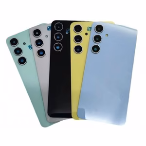 Back Cover Compatible With Samsung S721 S24 FE / Gray / (with camera lens) OEM
