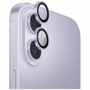 Uniq Optix aliuminio kameros objektyvo apsauga iPhone 17 su aplikatoriumi – violetinė