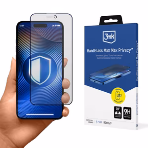 Закалённое стекло 3mk Hardglass Matt Max Privacy для Apple iPhone 14 Pro