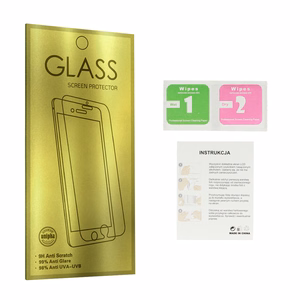 Закалённое стекло Gold для iPhone 16 Pro/17/17 Pro