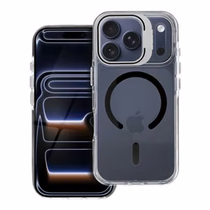 Чехол для Samsung S26 Ultra Lens Mag Cover совместимый с MagSafe чёрный