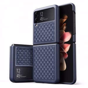 Dėklas Dux Ducis Venice skirtas Samsung F711 Z Flip3 mėlynas