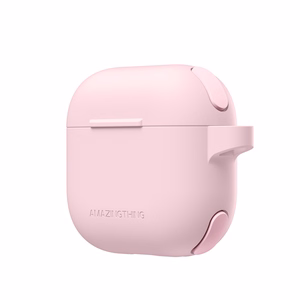 AmazingThing Omni dėklas ausinėms AirPods 4 – rožinis