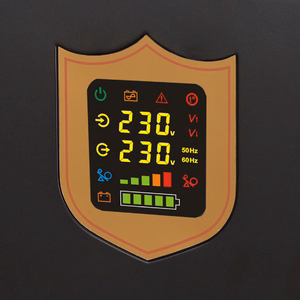 KEMOT PROsinus-1000 sieninis rezervinis maitinimo šaltinis, grynos sinusoidės keitiklis su įkrovimo funkcija, 12 V/230 V, 1000 VA/700 W