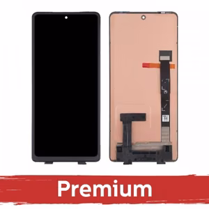 LCD ekranas skirtas Motorola Edge 20 / Edge 20 Pro juodas OEM