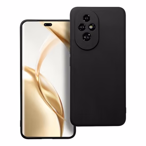 Matinis dėklas telefonui HONOR 200 juodas