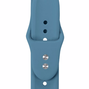Ремешок Crong Liquid для Apple Watch 44 / 45 / 46 / 49 мм, тёмно-синий