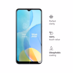 Закалённое стекло для Oppo A15s Blue Star