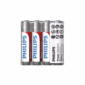 PHILIPS AAA 4 vnt. maitinimo šarminės baterijos