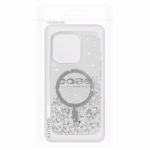 Tel Protect Moonlite magnetinis dėklas telefonui Iphone 17 Air sidabrinis permatomas