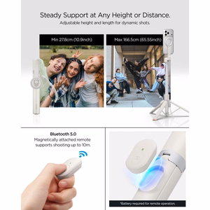 Spigen S582W Bluetooth asmenukių lazda - smėlio