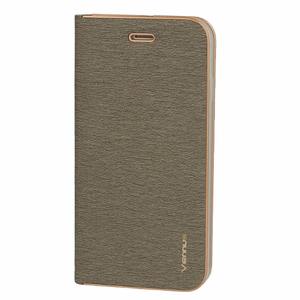 Vennus Book Case чехол-книжка с рамкой для Xiaomi Poco X4 Pro 5G серый