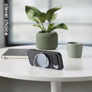 Crong Hybrid Matte Magnetic MagSafe dėklas, skirtas Google Pixel 11, juodas