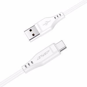 Acefast USB кабель - USB Type C 1.2m, 3A белый (C3-04 white)