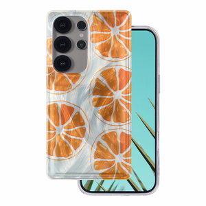 Ultra Trendy Summer чехол Samsung Galaxy S25 Ultra оранжевый