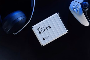 WD Black P10 Game Drive 5TB žaidimų išorinis diskas, baltas