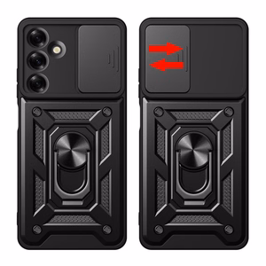 Tech-Protect Camshield Pro dėklas Samsung Galaxy M35 5G - juodas