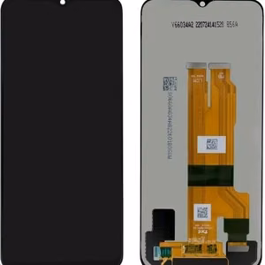 Ekranas Realme 9i 5G/10 5G/10S 5G su lietimui jautriu stikliuku Black ORG