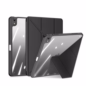 DUX DUCIS dėklas MAGI su pieštuko laikikliu iPad 10.9 (2022) juodas