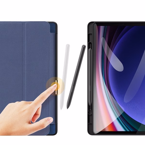 Case Dux Ducis Domo Samsung X400/X406 Tab S10 Lite/X520/X526 Tab S10 FE/X510/X516 Tab S9 FE dark blue