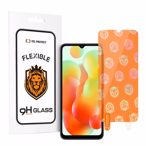 Tel Protect Geriausias lankstus hibridinis grūdintas stiklas Xiaomi Redmi 10C/12C / Poco C40